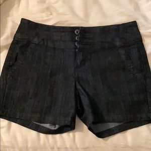 High rise Denim shorts